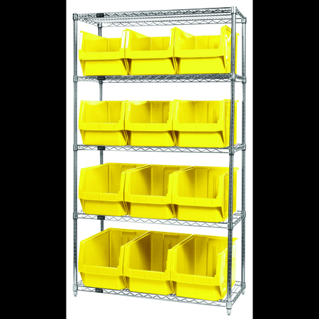 QUANTUM STORAGE SYSTEMS Magnum Bin Wire Units WR5-533YL